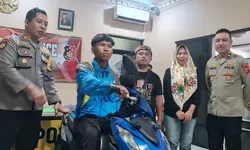 2 Orang Pelaku Begal Ditangkap Polsek Cileungsi, Motor Korban di Kembalikan