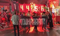 Sambut Tahun Baru Islam, Pemuda Palapa Gelar Pawai Obor Dan Bela Palestina