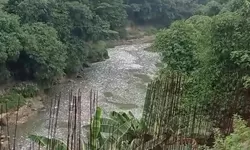 Waduh!!!, Sungai Cileungsi Kembali Berbusa, Diduga Ada Pabrik Buang Limbah