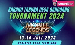 Turnamen Mobile Legends Karang Taruna Desa Gandoang 2024 dibuka! 