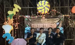 Karang Taruna Dari Tangerang Selatan Dan Kabupaten Bogor Ngopi Taheur di Desa Jagabita