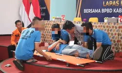Lapas Cibinong Gandeng BPBD dan Damkar Kabupaten Bogor Gelar Pelatihan Mitigasi Bencana