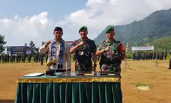 Mayjen TNI Mohamad Fadjar, Resmi Menutup Kegiatan TMMD di Sukamakmur Bogor