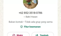 Awas Penipuan!!! Nomor Whatsapp Gunakan Profiel Camat Sukamakmur