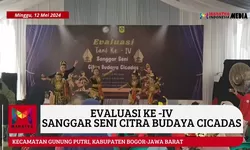 Evaluasi Ke-4 Sanggar Seni Citra Budaya Cicadas, Tingkatkan Talenta Seni Muda di Kabupaten Bogor