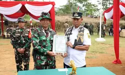 Pelaksanaan TMMD ke-120 di Wilayah Sukamakmur Resmi di Buka