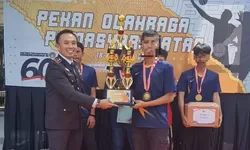 Puncak Hari Bhakti Pemasyarakatan Ke - 60,  Wisnu Hani Berikan Apresiasi kepada Pemenang Pekan Olahraga