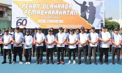 Pekan Olahraga di Lapas Cibinong, Semarak Peringati Hari Bhakti Pemasyarakatan ke-60 Tahun