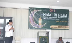 Lapas Sentul Bersama Direktorat Deradikalisasi BNPT Gelar Halal Bihalal Bersama WBP