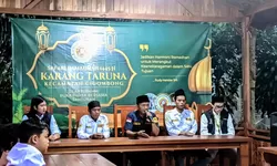 Konsisten Safari Ramadhan, Katar Kecamatan Cigombong Gelar Bukber dan Santuni Yatim Piatu