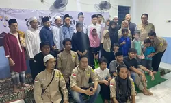 Katar Pokja 19 Desa Tlajung Udik Kembali Santuni Yatim, Ini Pesan Yusuf Ibrahim 