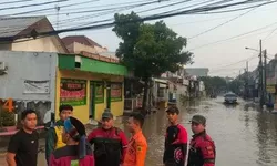 Sungai Cileungsi Meluap, 9 RW di Desa Bojongkulur Terdampak Banjir