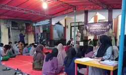 Sanlat Ramadhan di Lingkungan Desa Cicadas di Ikuti Puluhan Anak Hingga Remaja