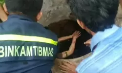 Menghindari Pengejaran Warga, Maling Motor di Tlajung Udik Lompat Ke Sumur
