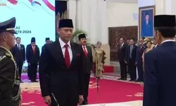 Sah AHY Resmi di Lantik Jokowidodo sebagai Menteri Agraria dan Tata Ruang ATR
