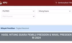 Hasil Real Count Pemilu 2024 oleh KPU Klik Disini!!!