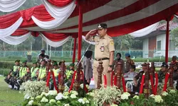 Sukseskan Pemilu 2024, Pemkab Bogor dan Forkopimda Gelar Apel Pasukan Operasi Mantap Brata 2024