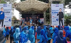 Saiful Birukan Perum Griya Bukit Jaya Bersama Ratusan Warga