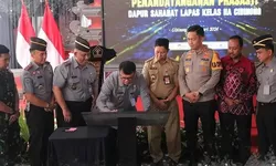 Dapur Sahabat Lapas Kelas IIA Cibinong, di Resmikan Direktur Jenderal Pemasyarakatan