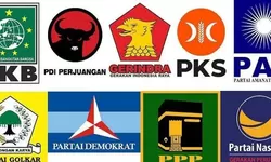 Partai Gerindra Salip PDIP, Demokrat Naik 9,4 Persen, PPP Terperosok