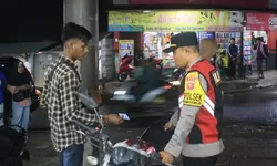 7 Kendaraan Motor Knalpot Brong Terjaring Rajia Malam Di Sukamakmur