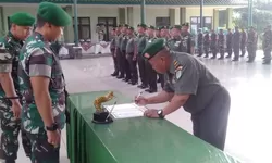 Komando Distrik Militer 0621 Kabupaten Bogor, Rotasi 13 Pejabat Fungsional 