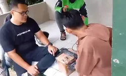 Pengedar Ganja Seberat 3,3 Kg di Bekuk Anggota Marinir dan BNN Kota Depok.