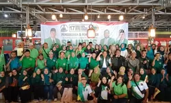 Pengukuhan dan Pembekalan Sukarelawan Junaidi Samsudin di Kecamatan Gunung Putri