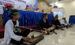 Tampilkan Musik Instrumental Sebagai Upaya Pelestarian Musik Lokal, Disbudpar Kabupaten Bogor Pentaskan Pharaswara Etnika Disetiap Kegiatan Dinas.