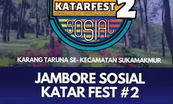 Jambore Sosial KatarFest 2, tingkatkan Peran Serta Fungsi Pemuda Karang Taruna Kecamatan Sukamakmur