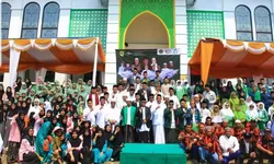 Peringatan Hari Santri Nasional 2023 dikecamatan Sukamakmur, ini pesan Bakri Hasan!!!