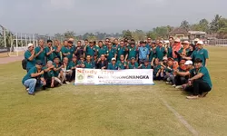 Maksimalkan Pembangunan Lapangan Sepak Bola, Pemdes Bojong Nangka lakukan Study Tiru ke Desa Cisayong Tasikmalaya.