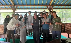 SMA IT Al Madinah Cibinong lakukan Penelitian di Desa Sukahaja Kecamatan Cijeruk