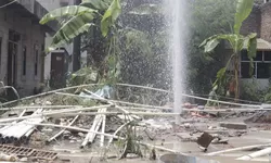 Pemkab Bogor Pastikan Area Semburan Air Yang Diduga Bercampur Gas Steril Dari Aktivitas Warga
