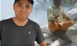 Ketua LPM Desa Cicadas Bantah Tudingan Beri Ijin Pembuangan Sampah Kelapa Desa Cicadas, sanksi Rp 50 juta diberlakukan