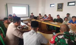 Sosialisasi Pembangunan Pasar Rakyat di Desa Tlajung Udik bersumber dari APBD 2023 sebesar Rp 7,1 Milyar.