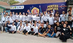 Muda Mudi Fest 2023 Pentas Jenaka, dalam rangka Harlah Karang Taruna ke 63Tahun di Kecamatan Cisarua.