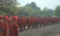 Persiapkan Pelantikan MPC Pemuda Pancasila Kabupaten Bogor, Koti Mahatidana gelar Pelatihan PBB di Kecamatan Gunung Putri.