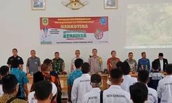 Deklarasi Pengukuhan Desa Bersinar di Desa Ciangsana Kecamatan Gunung Putri.