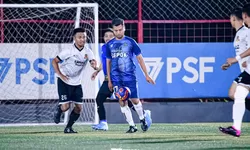 Kekompakan Rumah Tahanan Kelas 1 Depok, ditunjukan dalan pertandingan sepak Bola Rudep FC vs Sahabat FC.