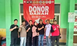 Kolaborasi Komunitas JALUR dan Karang Taruna, Gelar Baksos Donor Darah.