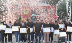 Bupati Bogor Tebar Penghargaan Kepada Patriot Olahraga Kabupaten Bogor.