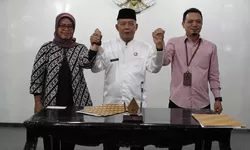 Pemkab Bogor Bersama KPU dan Bawaslu Komitmen Sukseskan Pilkada 2024