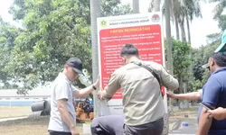 Dua Perusahaan Yang Cemari Sungai Cileungsi ada di Gunung Putri. DLH Kabupaten Bogor berikan sanksi.