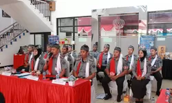 Rutan Depok beserta Pokja WBK/WBBM ikuti Desk Evaluasi Penilaian Mandiri.