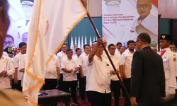 Ketua Beserta Struktural KONI Kabupaten Bogor Resmi dikukuhkan secara langsung Oleh Ketua Umum KONI Provinsi Jawa Barat.
