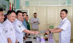 Pengurus Karang Taruna Kecamatan Jonggol Priode 2023-2028 Resmi dilantik.