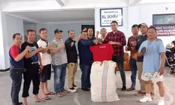 HUT Kemerdekaan Republik Indonesia SBI Sumbang 100 Baju Ke PWI Kabupaten Bogor.