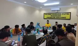 Meminimalisir Aksi Tawuran Pelajar, Polsek Gunung Putri bentuk Group Satgas Pelajar WA.