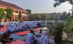 SMK Negeri 1 Gunungputri, gelar Santunan Anak Yatim sekaligus memperingati 10 Muharram 1445 Hijriah.